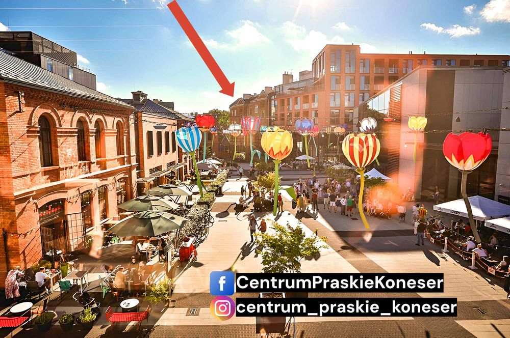 KONESER Praski | Google Campus | Metro | Loft | Design | Antresola  | jedno z najmodniejszych miejsc w Warszawie - Więcej