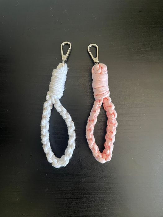 Porta chaves em macrame
