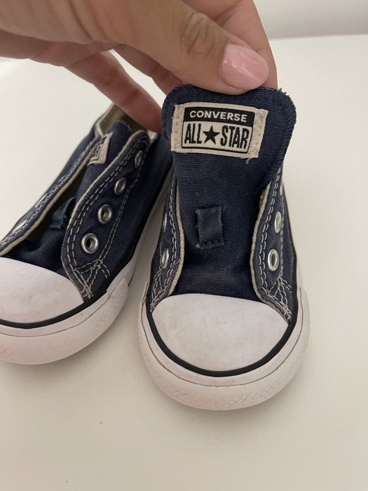 Trampki granatowe converse 22