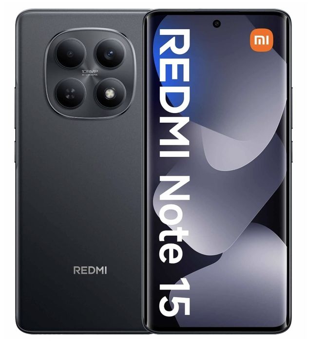 Redmi Note 15 , NOWY Smartfon bez sielecka. Czarny
