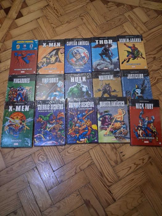 Coleção Heróis na Marvel - Novo, ainda no plástico
