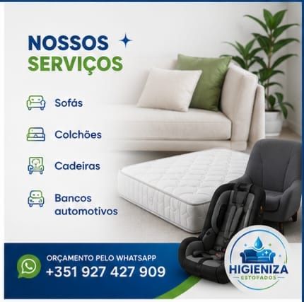 Limpeza e higienizacao de estofados