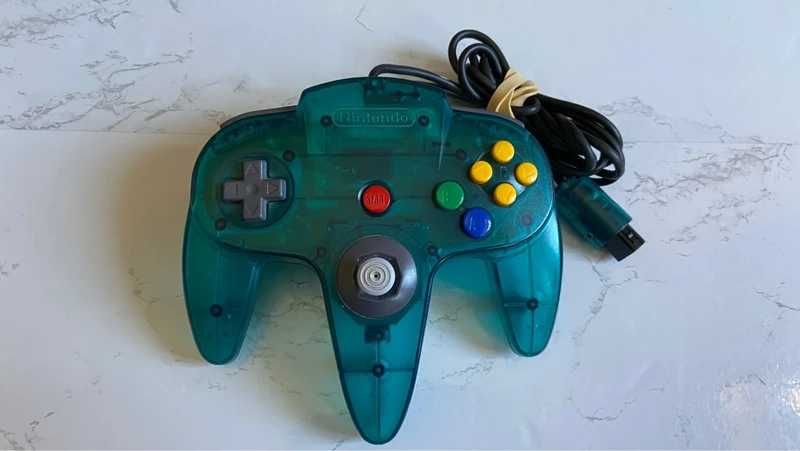 Consola PAL Nintendo 64: Ice Blue
