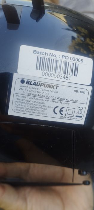 Radio Blaupunkt małe