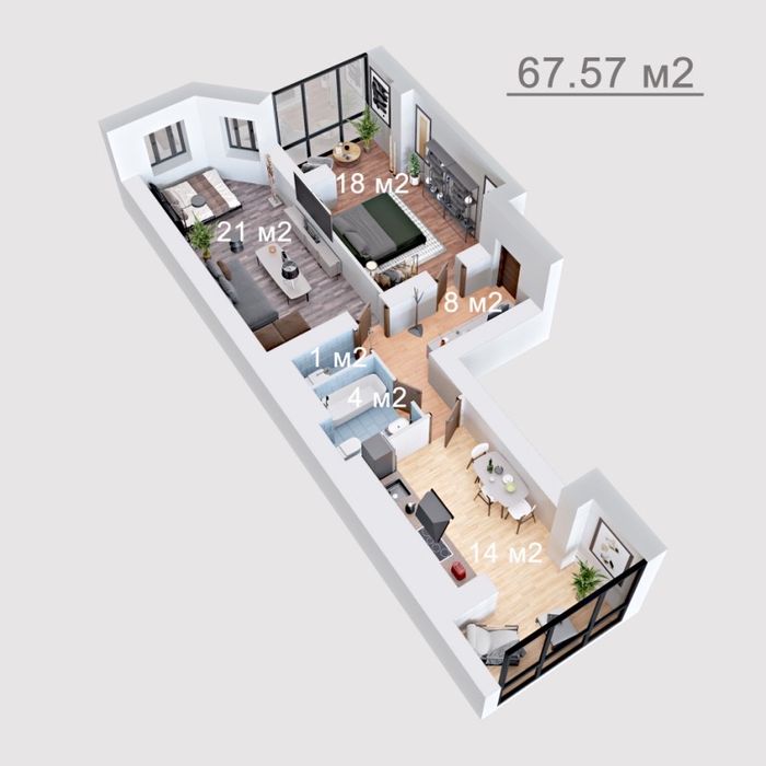 2к квартира з документами! Без Комісії та Переплат! Держпрограми ТАК!