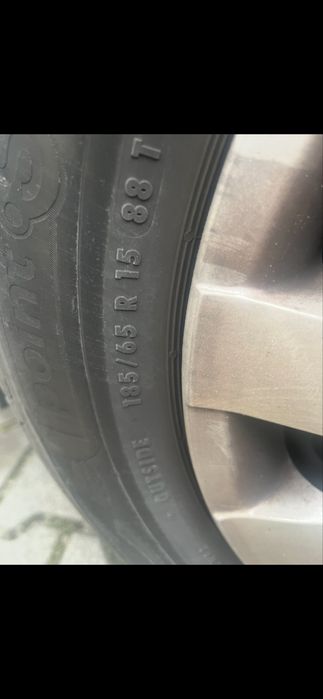 KOMPLET- Opony Point S 2024 rok Letnie po jednym sezonie!