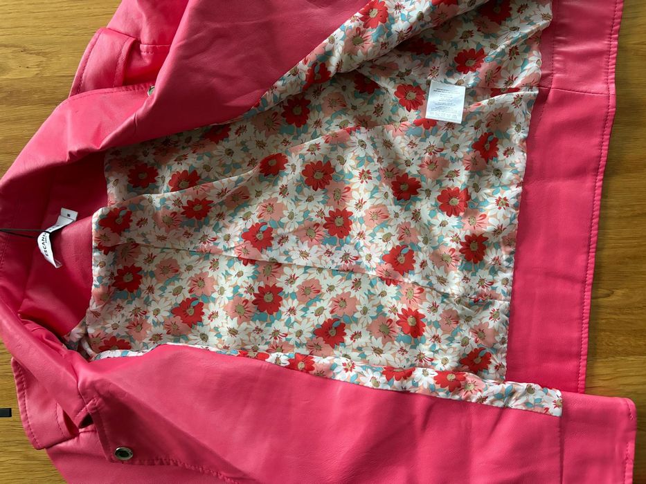 Ramoneska róż eko skóra  M