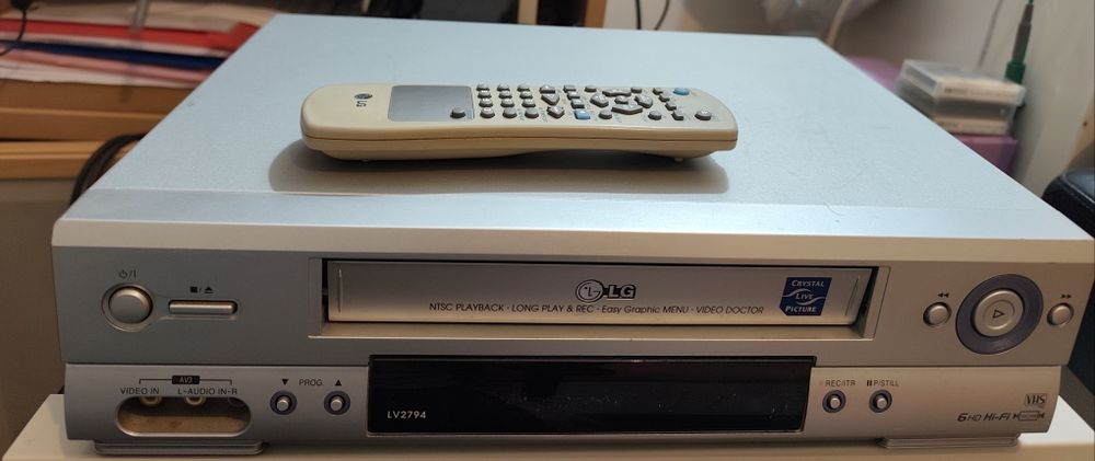 LG VHS peças ou reparação
