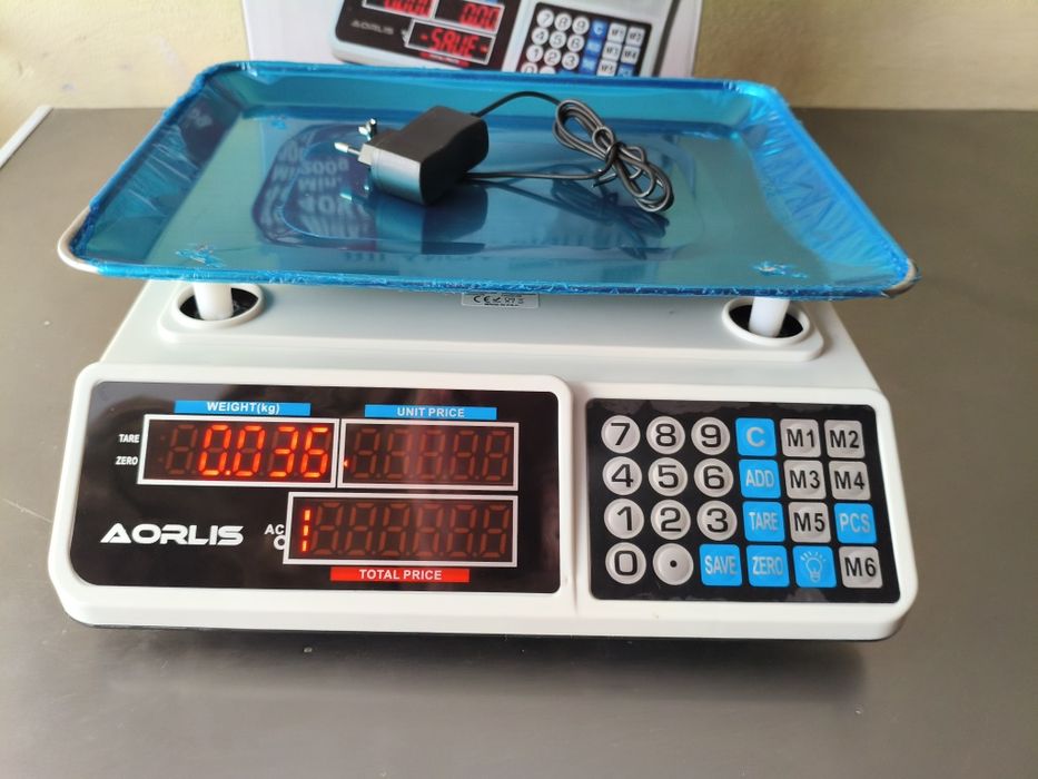 Balança pesa até 40 kg