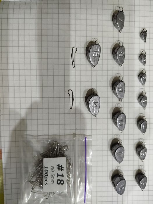 Грузики разборные Чебурашка и Голова