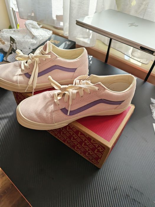 Buty Vans Old skool pink suede rozmiar 38 24cm