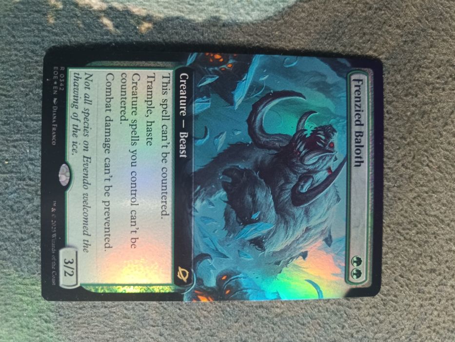 Frenzied Baloth Full Art Fool