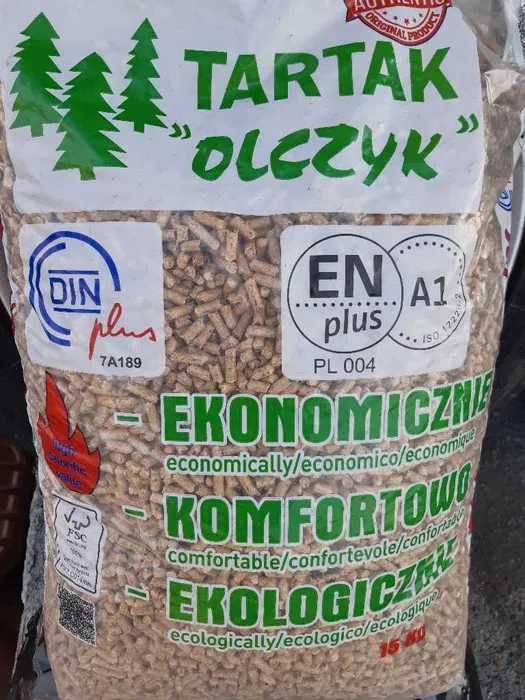 Pelet pellet Olczyk certyfikowany nr 1 / Dostawa / Wniesienie