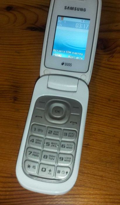 Кнопочний телефон Samsung GT-E1272 (2 SIM)
