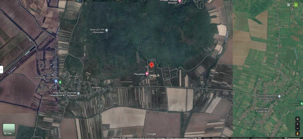 Продаж земельної ділянки 25 сот. с.Холмець Закарпат.обл. 12000$