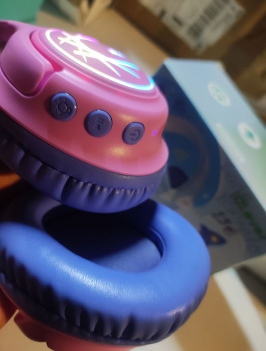 Headphone bluetooth com iluminação