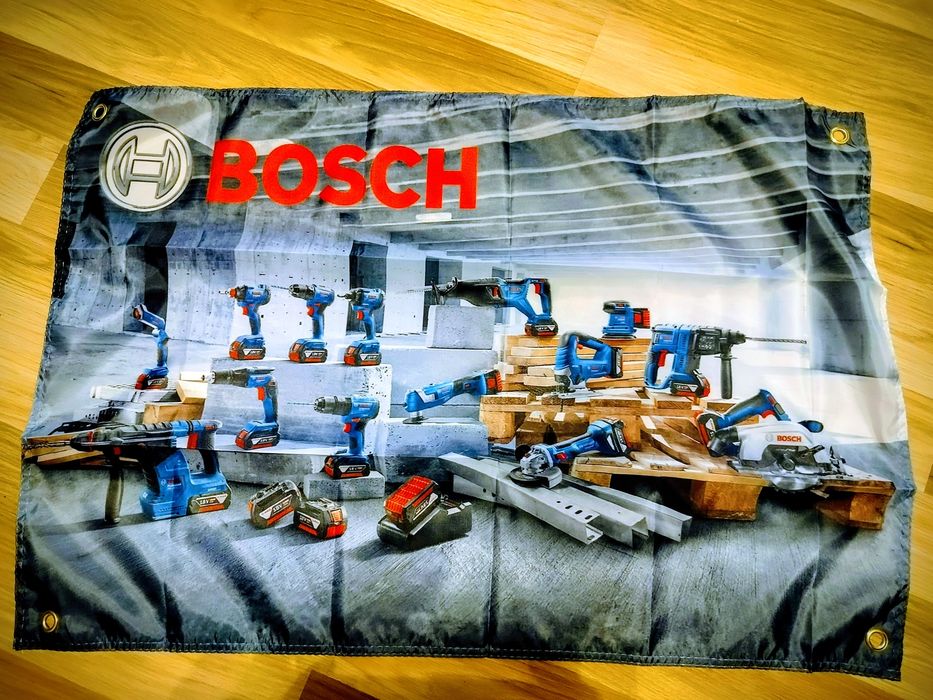 Stanley,  Bosch,  baner plakat reklamowy 90x60cm, champion