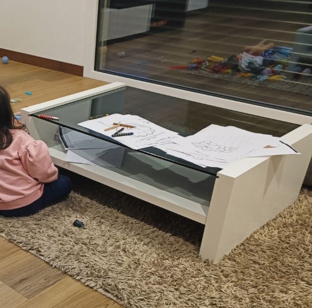 Vendo aparador + mesa - sala de estar