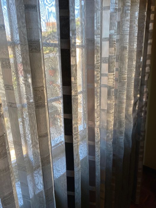 Cortina + varão como novo