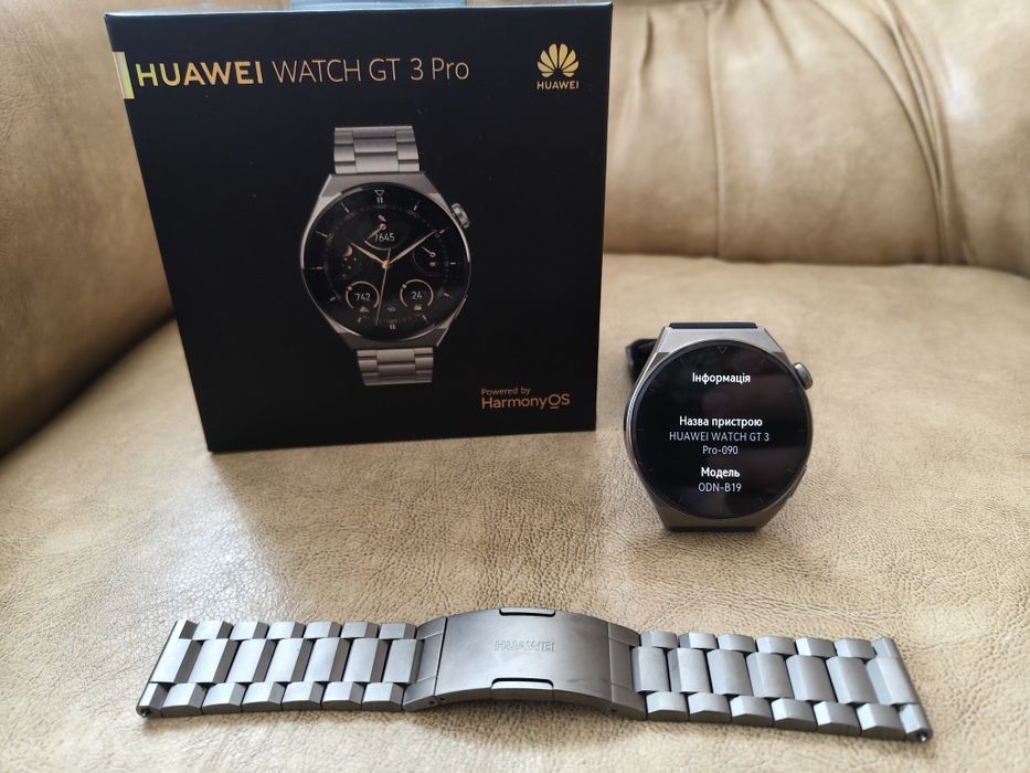 Huawei Watch gt 3 Pro Titan Edition !!!