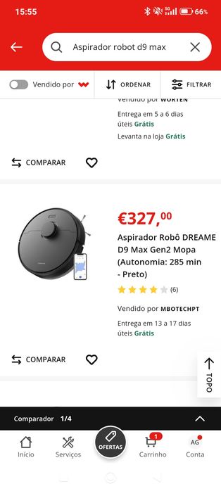 Aspirador robot Dream 9 max gen2