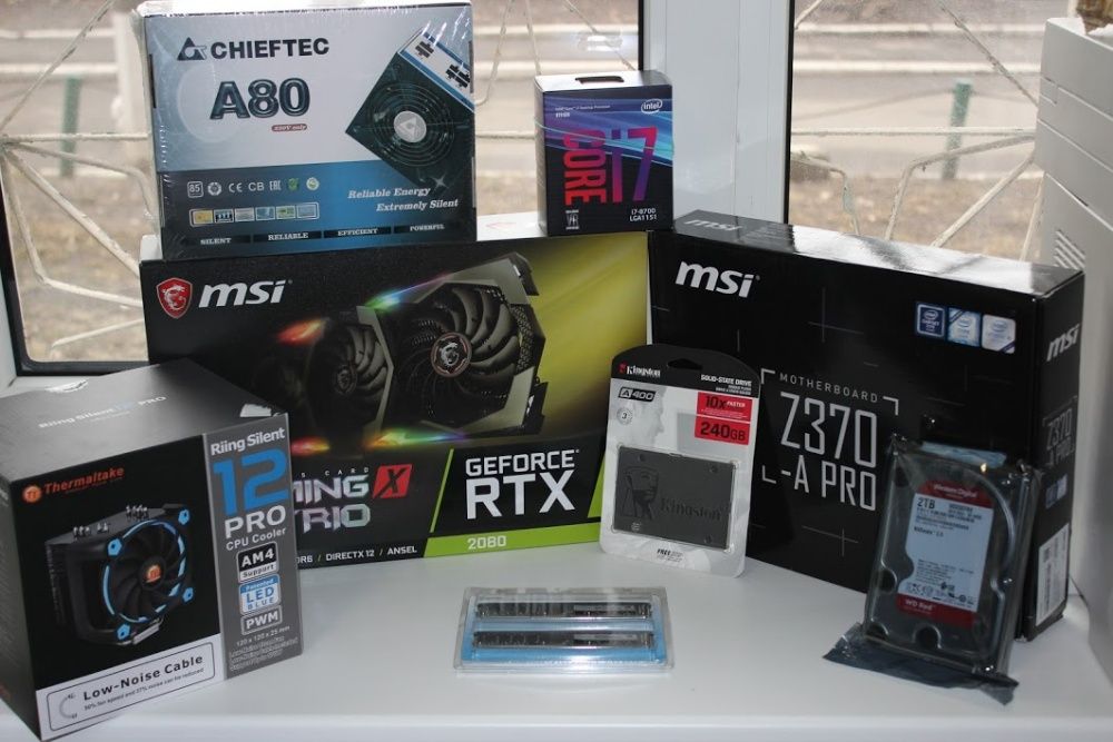 Сборка пк под заказ на дому ,бесплатная консультация.