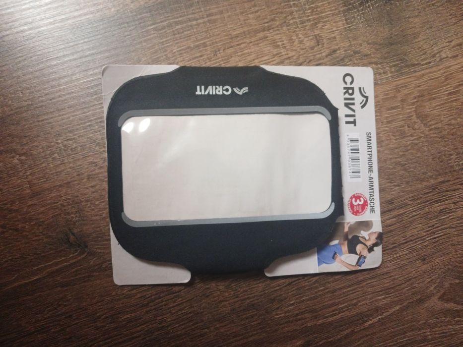 НОВА Сумка для бігу на руку Crivit чорна