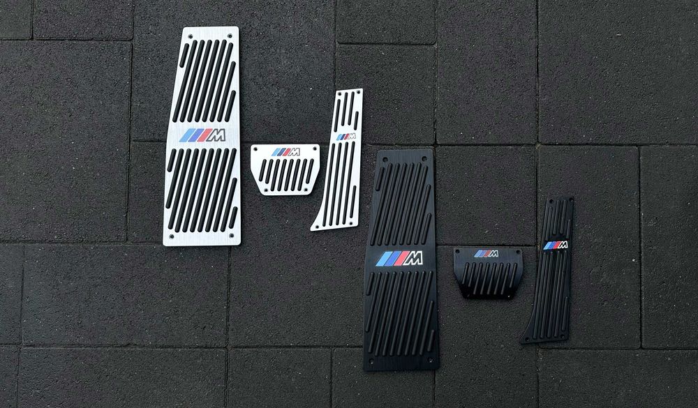 Накладки на педали БМВ BMW в М-стиле АКПП e60 e61 e63 e64 автомат