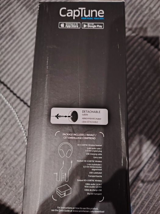 Sennheiser HD 4.50BTNC z aktywną redukcją szumów