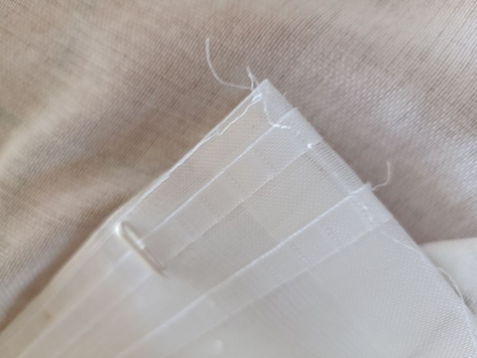 Cortina onda branca com 10M de largura