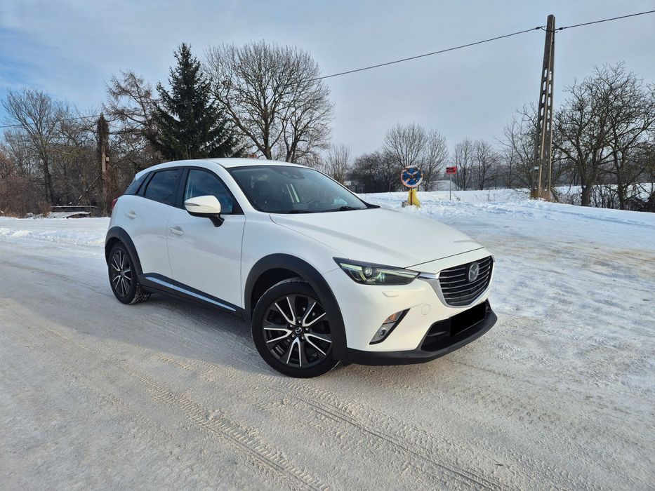 Mazda CX-3 2016r 2.0B 120km Full Serwis Full Opcja Koła Lato i Zima
