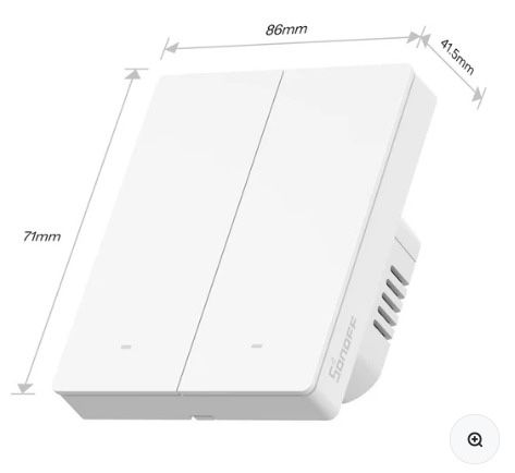 SONOFF Interruptor de Parede inteligente (WIFI/Matter)