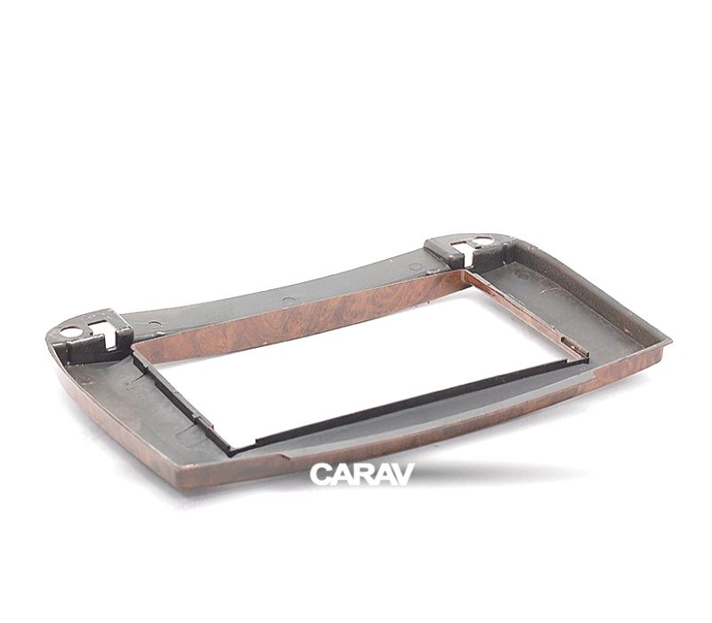 MOLDURA ADAPTADOR MADERA ALTO BRILHO PARA RADIO 2-DIN MERCEDES CLASE-CL W216 CLASE-S W220