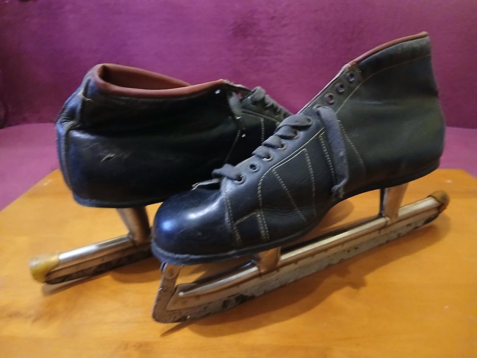 Чоловічі ковзани шкіряні, 44 р.