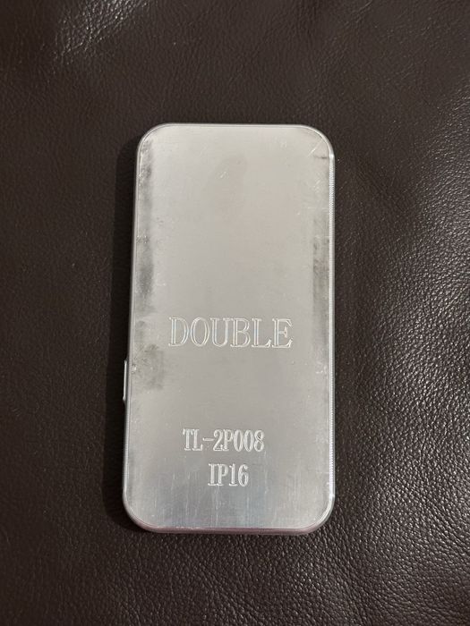 Iphone 16 case double mold