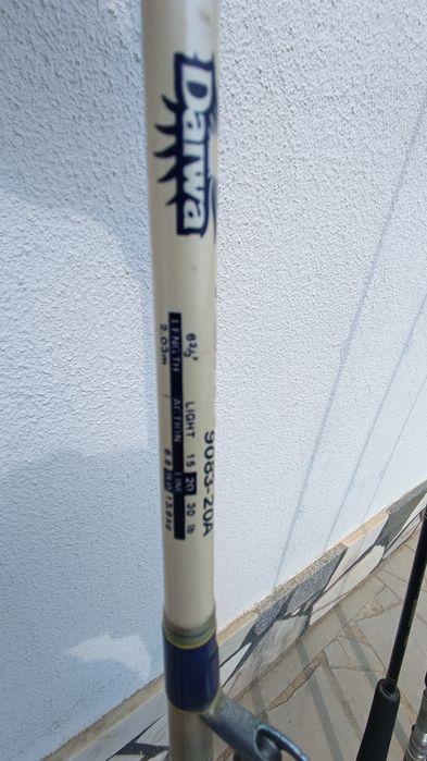 Canas de pesca de barco