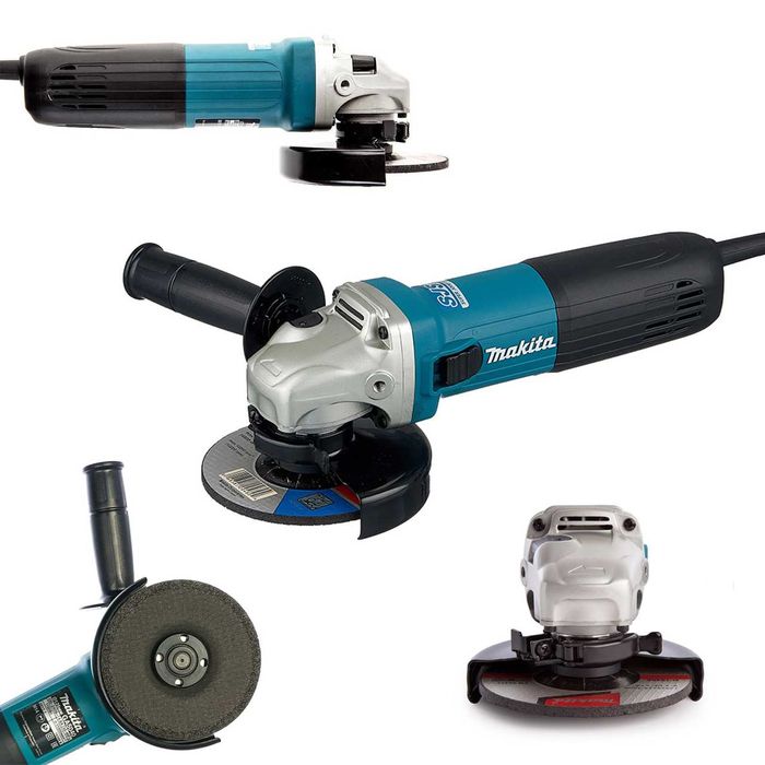 Кутова шліфмашинка електрична КШМ Makita (1200 Вт, 125 мм, 12 000 об/хв) / Шліфувальна машинка мережева