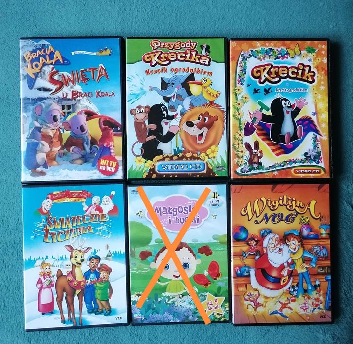Bajki na płycie VCD