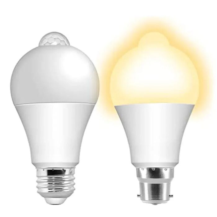 Żarówka LED E27 z czujnikiem ruchu mikrofalowym , 220V, 12W