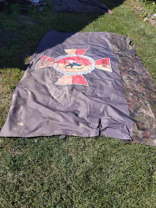 Plandeka mata wojskowa 3x2m