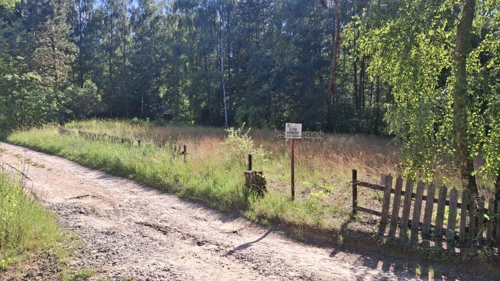 Działka rekreacyjna 507,5 m kw Życiny,  80 m od linii brzegowej prąd i woda na działce,  księga  wieczysta