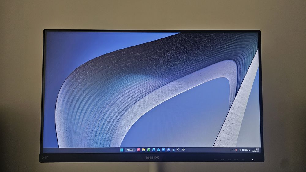 Monitor Philips 24" Full HD (243V) — Como Novo + Cabos e Suporte Originais