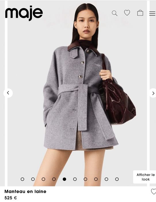 Пальто Maje 36 розмір