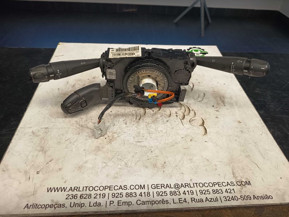 Conjunto de manete / comutador de piscas e limpa vidros Peugeot 308 de 2013 a 2017