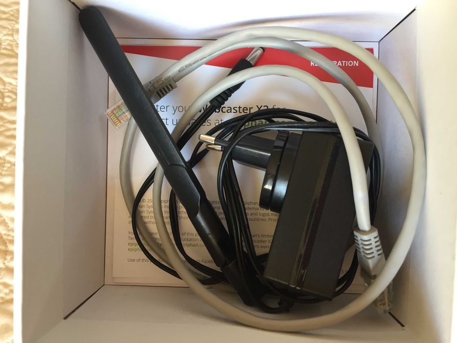 Стример для YouTube и Facebook трансляций Live Epiphan Webcaster x2