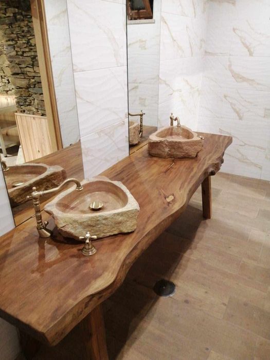 Lavatórios em pedra natural