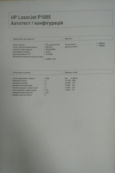 Принтер hp lj p1005