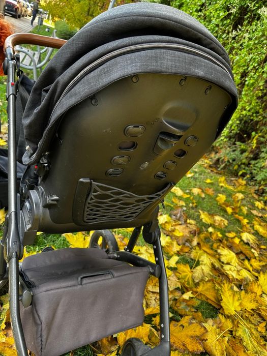 Wózek 2w1 Roan grafit z brązem