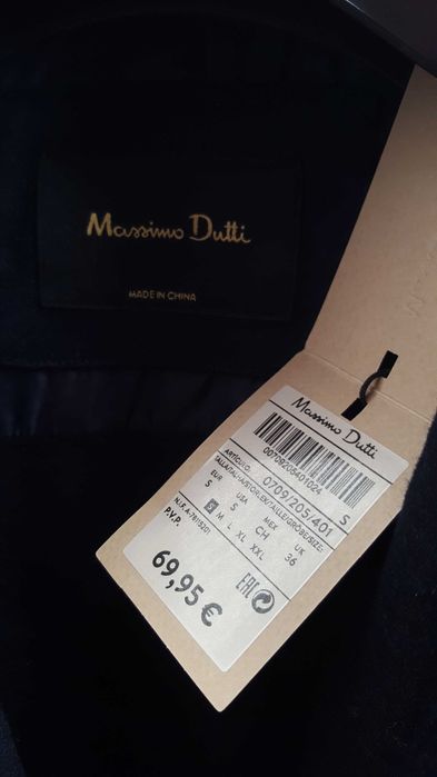 NOVO c/ Etiqueta - Casaco Massimo Dutti - Homem