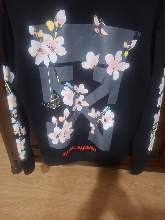 Bluza dresowa off white M